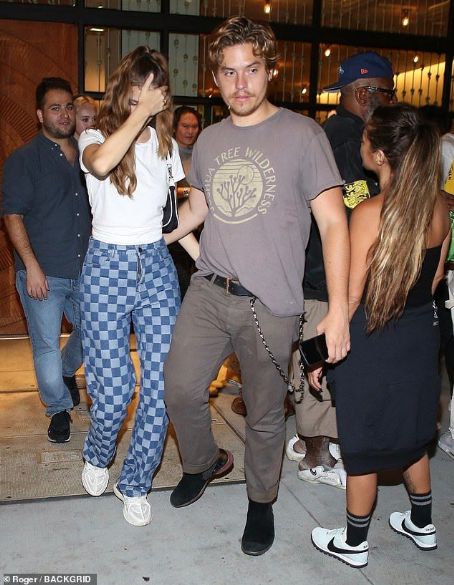 Barbara Palvin and Dylan Sprouse seen for the first time since saying 'I do' in Hungary as they step out in Hollywood - one week after their nuptials