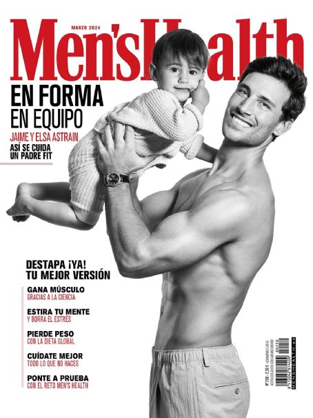 Jaime Astrain Men S Health Magazine March 2024 Cover Photo Spain