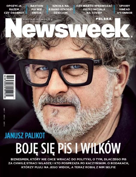 Janusz Palikot, Newsweek Magazine 24 January 2022 Cover Photo - Poland