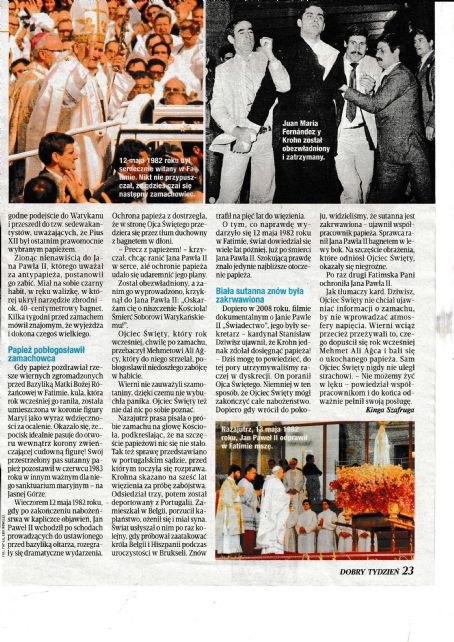 Pope John Paul II - Dobry Tydzień Magazine Pictorial [Poland] (12 May 2025)