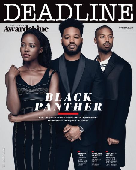 Black Panther - Deadline Hollywood Magazine Cover [United States] (14 November 2018)