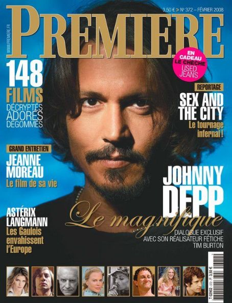 Johnny Depp - Premiere Magazine Pictorial [France] (February 2008 ...