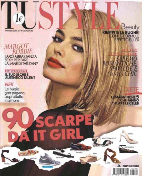 Margot Robbie, Tu Style Magazine 09 March 2005 Cover Photo - Italy