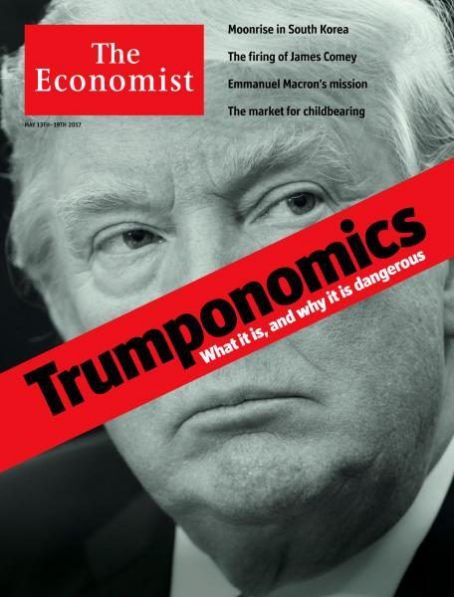 Donald Trump, The Economist Magazine 13 May 2017 Cover Photo - United ...