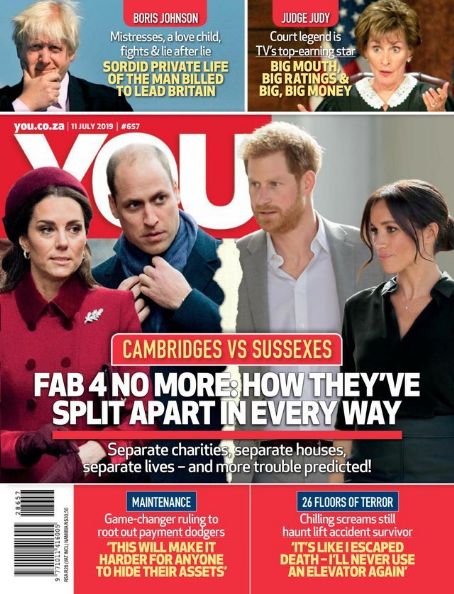 Meghan Markle - You Magazine Cover [South Africa] (11 July 2019)