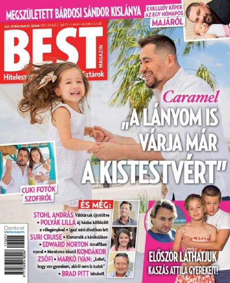 Ferenc Caramel Molnár - BEST Magazine Cover [Hungary] (7 July 2017)