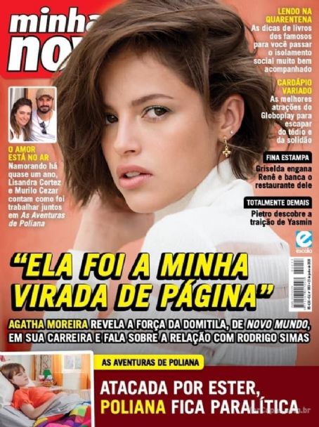 Agatha Moreira, Novo Mundo, Minha Novela Magazine 21 June 2020 Cover ...