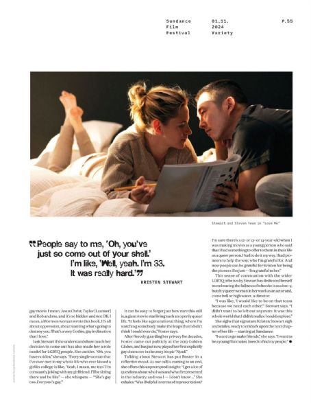 Kristen Stewart - Variety Magazine Pictorial [United States] (11 January 2024)