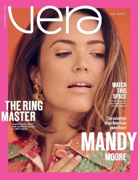 Mandy Moore - Vera Virgin Atlantic Magazine Cover [United Kingdom] (September 2019)