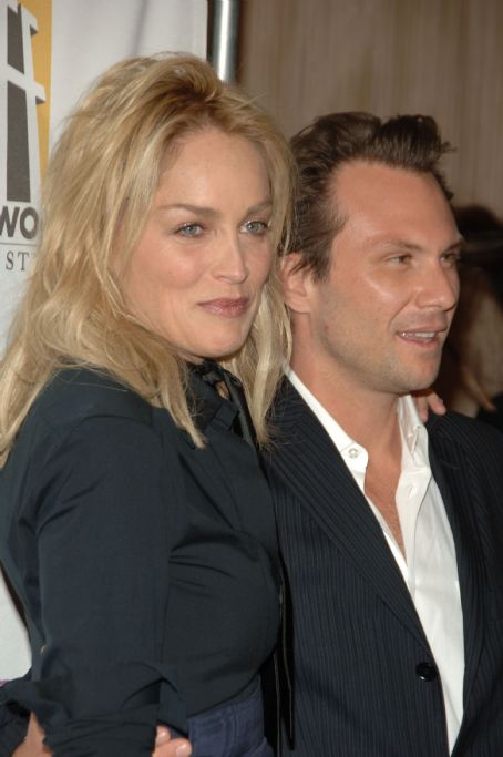 Sharon Stone and Christian Slater
