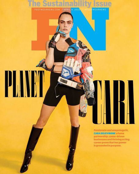 Cara Delevingne – Footwear News – The Sustainability Issue (April 2022)
