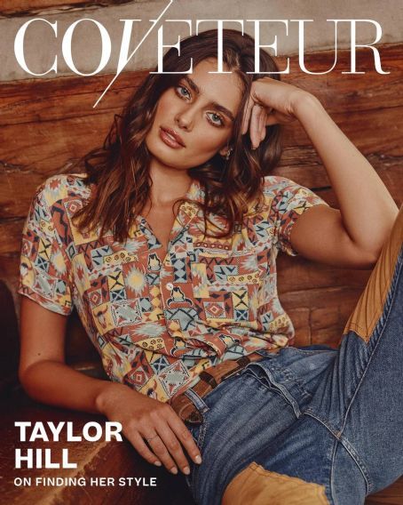 Taylor Hill Coveteur Magazine August 2022 Cover Photo United States