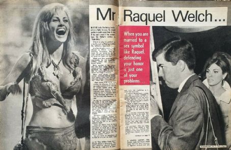 Raquel Welch and Patrick Curtis - Australasian Post Magazine Pictorial [Australia] (12 February 1970)