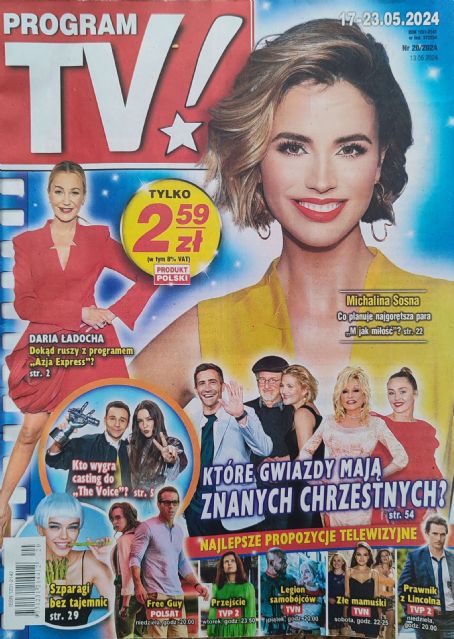 Michalina Sosna, Program TV Magazine 17 May 2024 Cover Photo - Poland