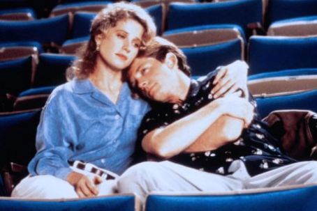 Michael J. Fox and Nancy Travis