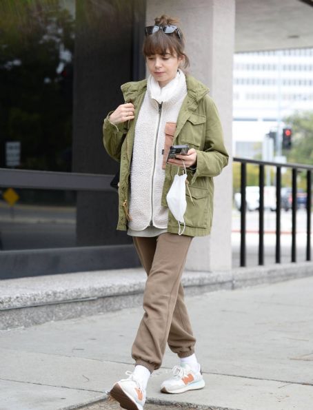 Lily Collins – Stepping out in Los Angeles