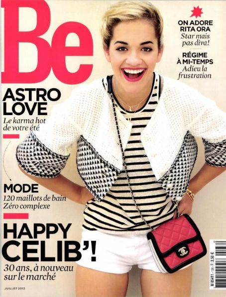 Rita Ora, Be Magazine Magazine July 2013 Cover Photo - France
