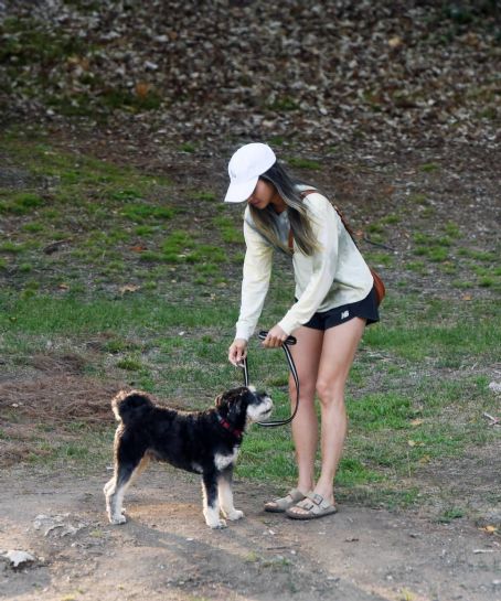 Jamie Chung – on a hike in Los Angeles