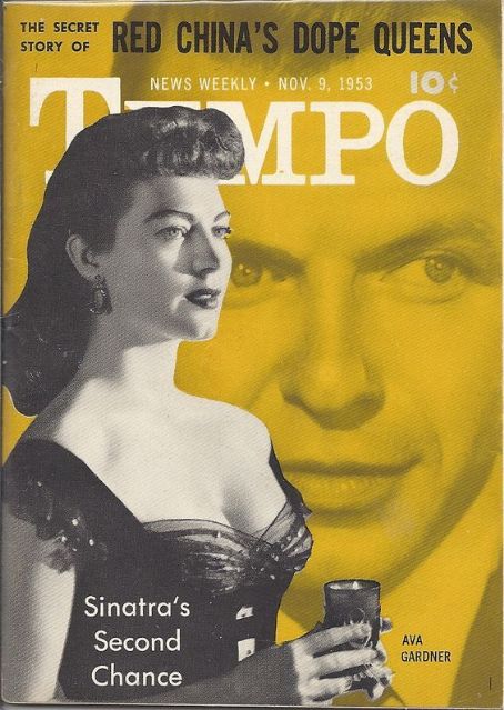 Ava Gardner - Tempo Magazine Cover [United States] (9 November 1953)