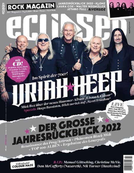 Uriah Heep, Mick Box, Bernie Shaw, Phil Lanzon, Russell Gilbrook, Dave ...