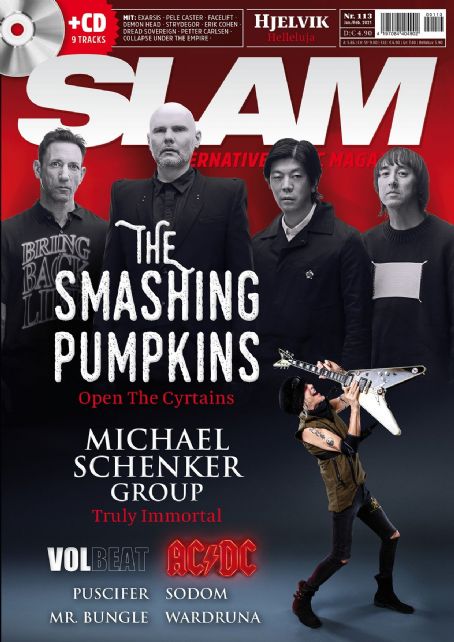 Smashing Pumpkins - SLAM alternative music magazine Magazine Cover [Germany] (February 2021)