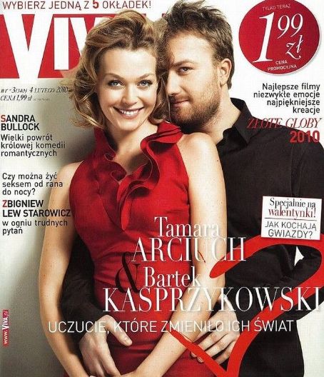 Tamara Arciuch Bartek Kasprzykowski Tamara Arciuch And Bartek Kasprzykowski Viva Magazine 01 February 2010 Cover Photo Poland