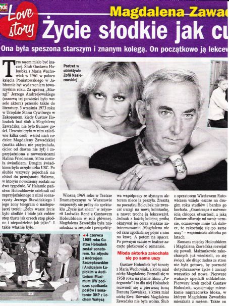 Gustaw Holoubek - Zycie na goraco Magazine Pictorial [Poland] (4 December 2014)