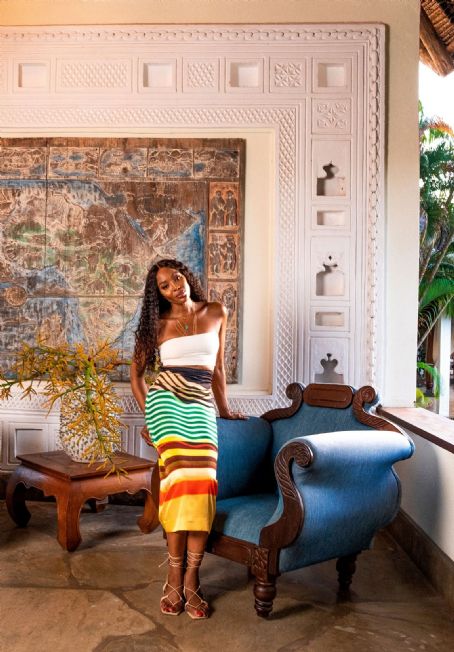 Naomi Campbell - Architectural Digest Magazine Pictorial [United States] (May 2021)