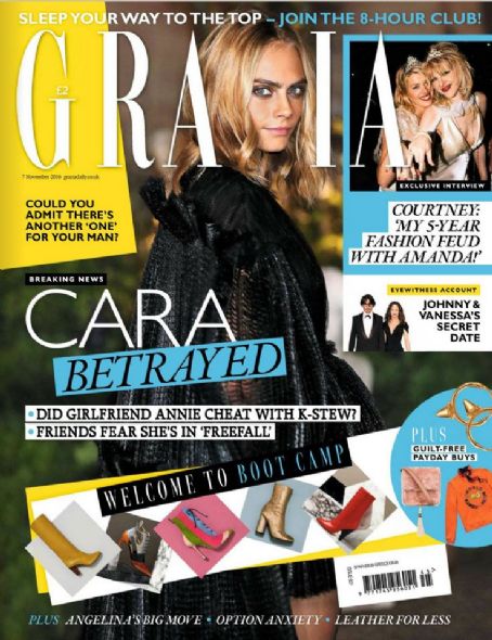 Cara Delevingne, Grazia Magazine 07 November 2016 Cover Photo - United