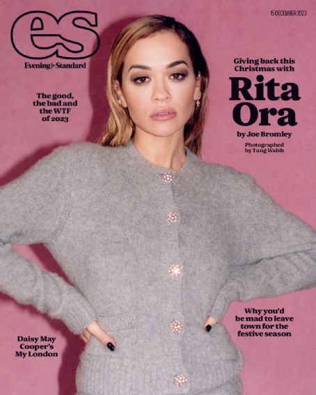 Rita Ora, ES Magazine Magazine 15 December 2023 Cover Photo - United ...
