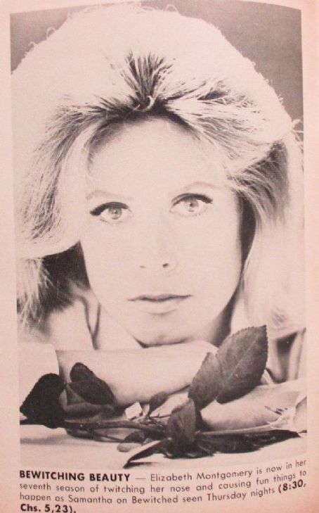 Elizabeth Montgomery - TV Showtime Magazine Pictorial [United States] (6 November 1970)