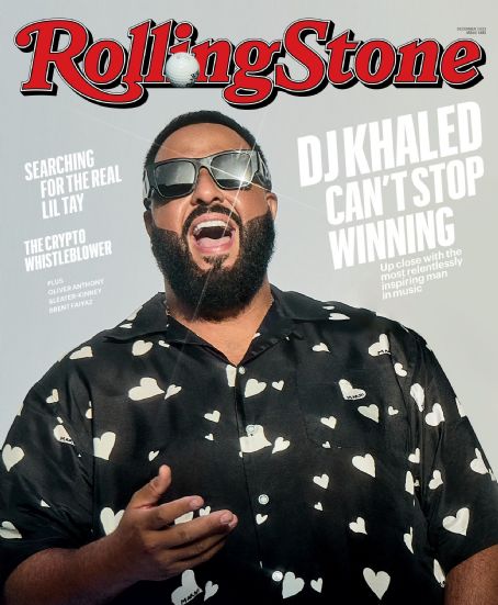 DJ Khaled, Rolling Stone Magazine December 2023 Cover Photo - United States