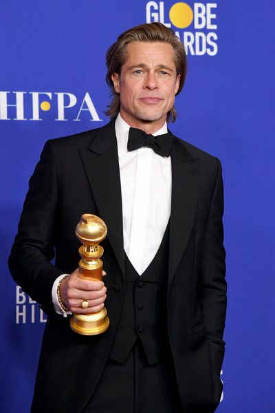 Brad Pitt At The 77th Golden Globe Awards (2020) | Brad Pitt Picture ...