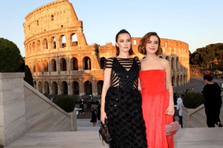 Zoey Deutch – Cocktail and Fendi Couture Fall Winter 2019-2020 in Rome