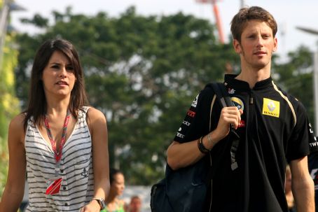 Marion Jollès and Romain Grosjean | Marion Jollès Grosjean Picture ...