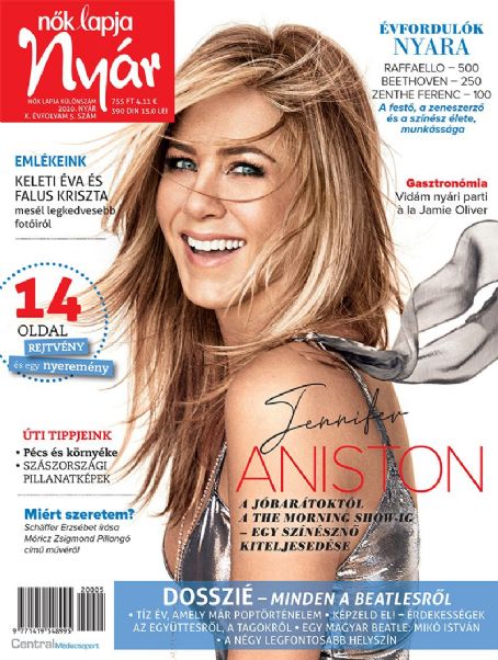 Jennifer Aniston - Nõk Lapja Magazine Cover [Hungary] (June 2020)