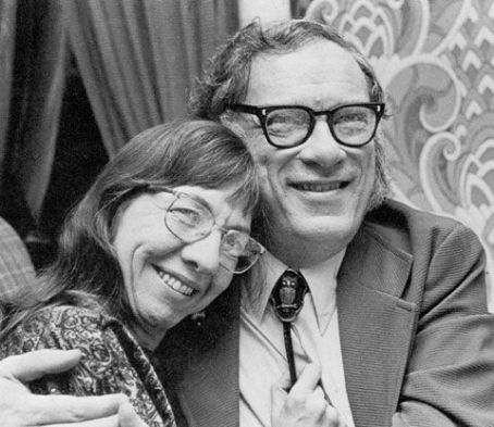 Isaac Asimov and Janet Opal Jeppson