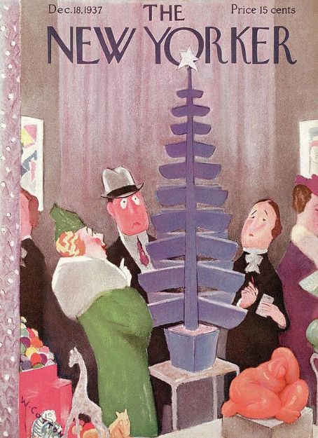 William Cotton, The New Yorker Magazine 18 December 1937 Cover Photo ...