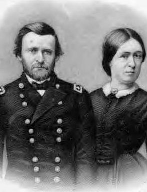Julia Dent and Ulysses S. Grant