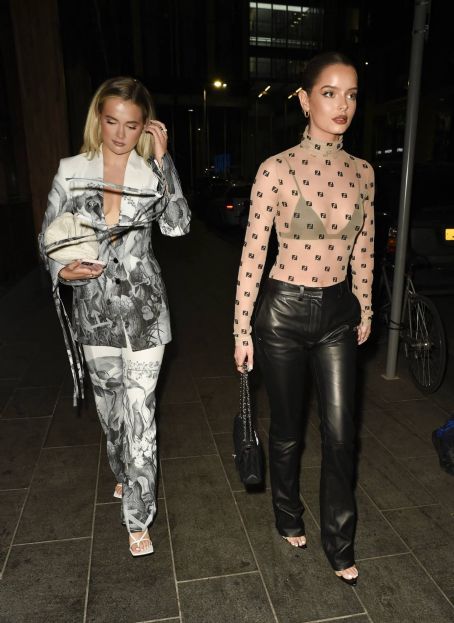 Molly-Mae Hague and Maura Higgins - Leave The Ivy Restaurant in Manchester  05/19/2021 • CelebMafia