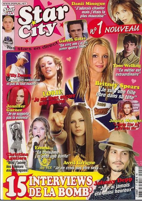 Britney Spears - Star City Magazine Cover [France] (January 2004)