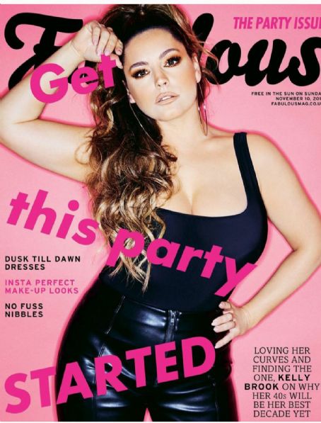 Kelly Brook - Fabulous Magazine Cover [United Kingdom] (10 November 2019)