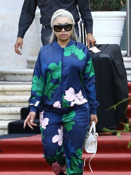 Blac Chyna and Rob Kardashian Leaving The SLS Hotel in Miami Beach, Florida - May 14, 2016