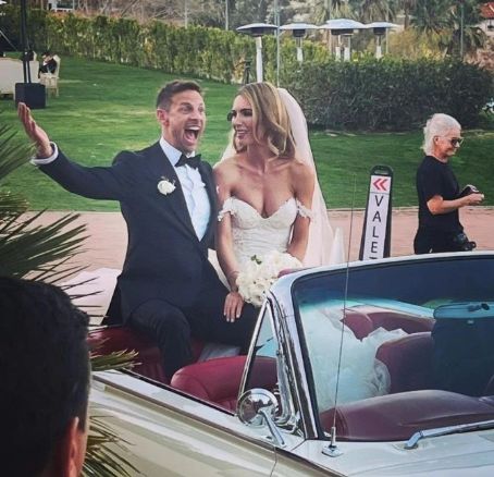 RACE TO THE ALTAR F1 ace Jenson Button marries Playboy model Brittny Ward in glitzy ceremony