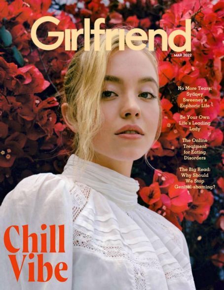 Sydney Sweeney, Girlfriend Magazine March 2022 Cover Photo - Philippines