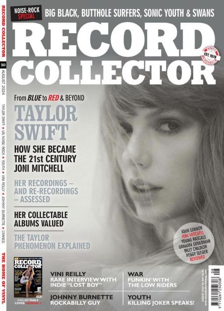 Taylor Swift - Record Collector Magazine Cover [United Kingdom] (August 2024)