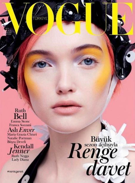 Ruth Bell, Vogue Magazine February 2017 Cover Photo - Turkey