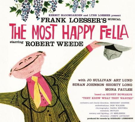 The Most Happy Fella 1956 Original Broadway Cast By Frank Loesser ...