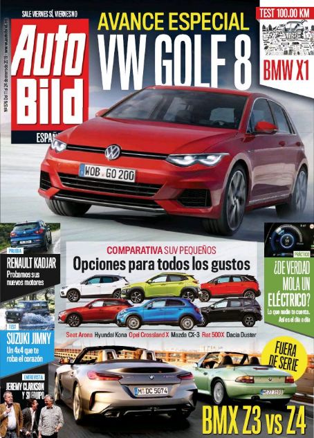 Auto Bild Magazine 24 January 19 Cover Photo Spain