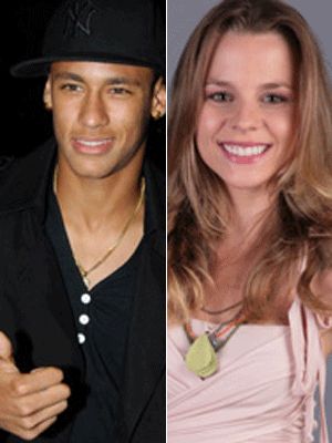 Neymar Júnior and Daniela Carvalho